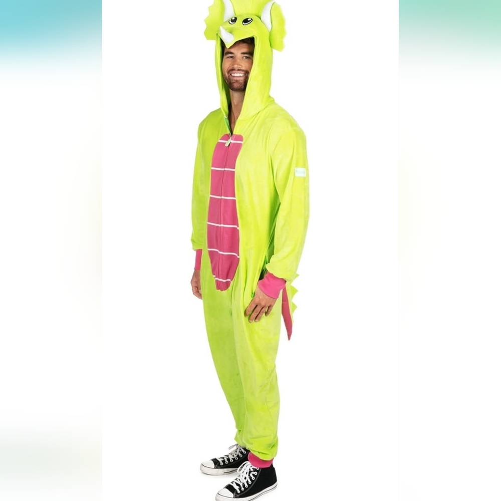 Tipsy Elves‎ NWT Adult Triceratops Dinosaur Halloween Costume Size XL